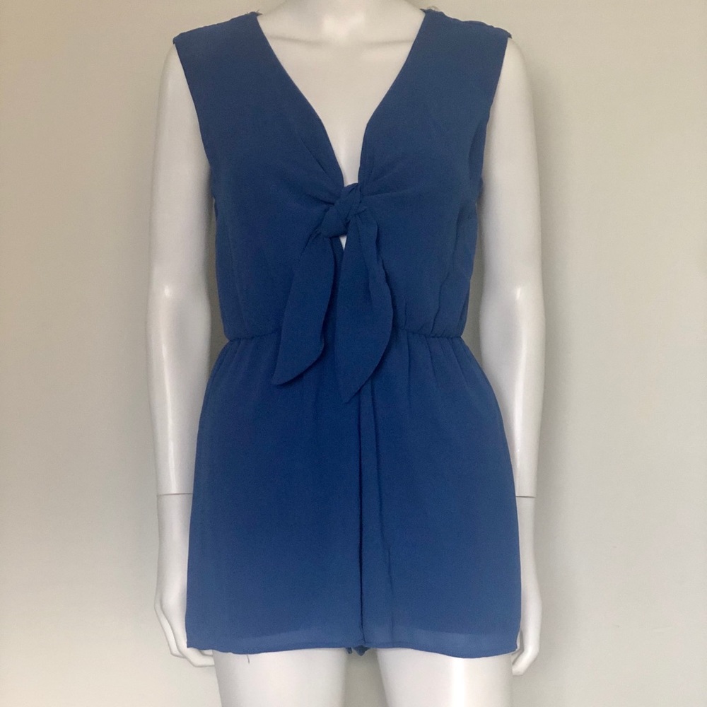 Monaco Royal Blue Sexy Romper Size Small
